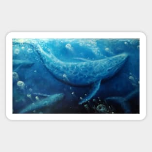 Whales Sticker